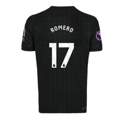 Tottenham Hotspur Cristian Romero #17 Replika Bortatröja 2025-26 Kortärmad